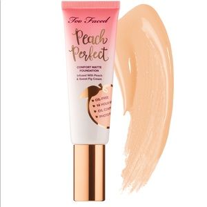 Too Faced Peach Perfect Foundation in Vanilla